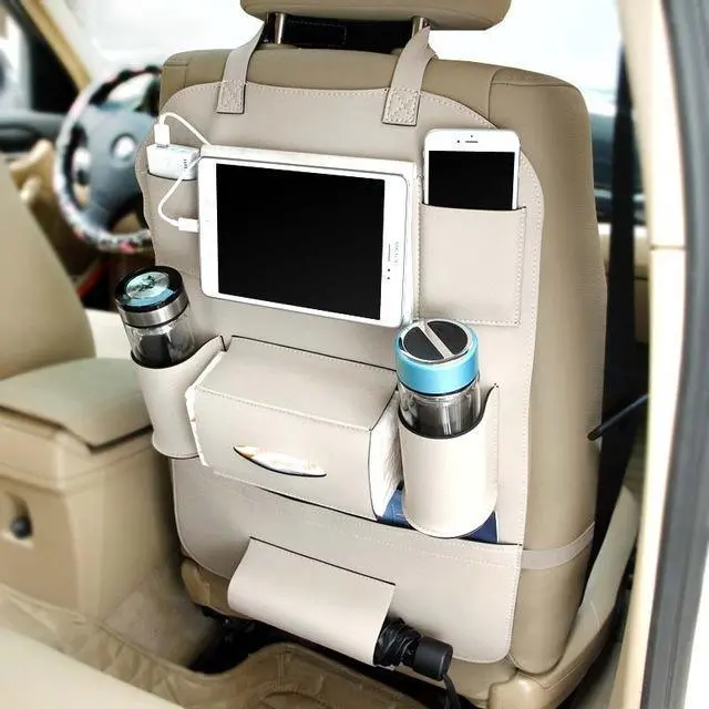 Premium Backseat Car Organizer – Multi-Compartment Storage