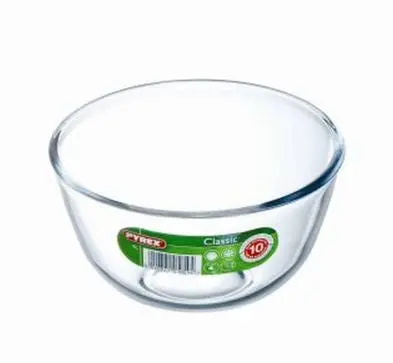 Pyrex 1-Litre Heat-Resistant Glass Mixing Bowl – Microwave and Dishwasher Safe