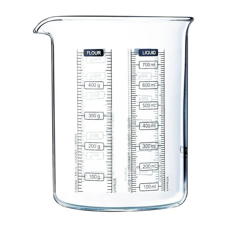 Pyrex 750ml Measure & Mix Bowl – Heat-Resistant Kitchen Lab Mixing Container
