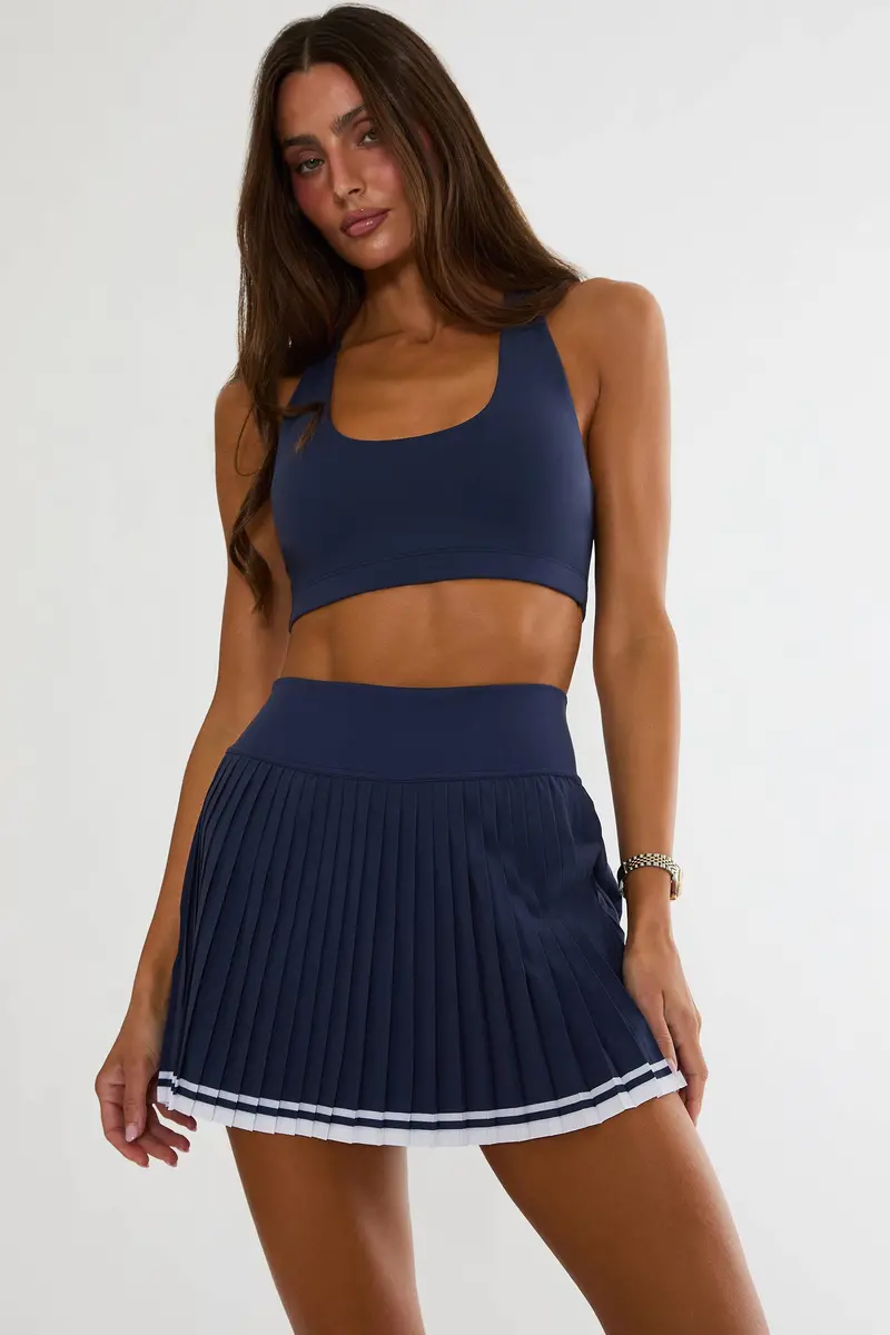 Ria Structured Matte Top in Ultramarine