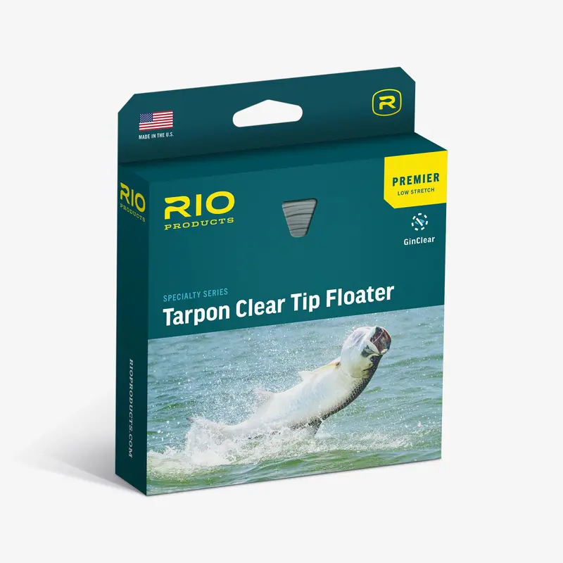 RIO Premier Tarpon Fly Line – Clear Tip Floating Design for Stealthy Presentation