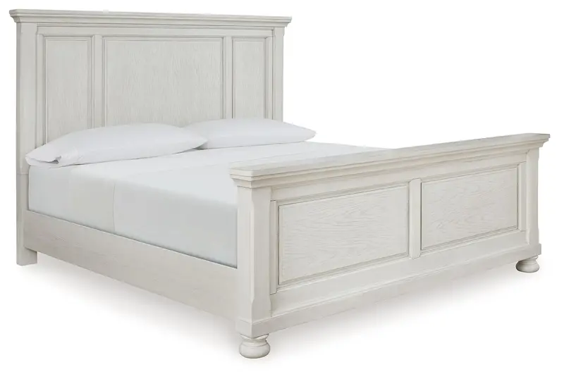 Robbinsdale Sturdy Panel Bed with Timeless Design