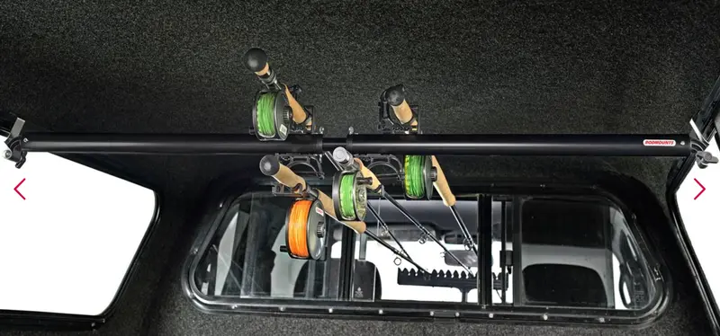ROD-UP Truck Window Pass-Through Rod Carrier