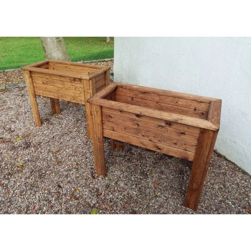 Scandinavian Redwood Planter Collection by Charles Taylor