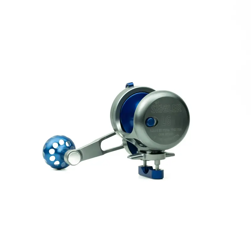 Seigler LG Lever Drag Reel – Rugged Single-Speed Drag System