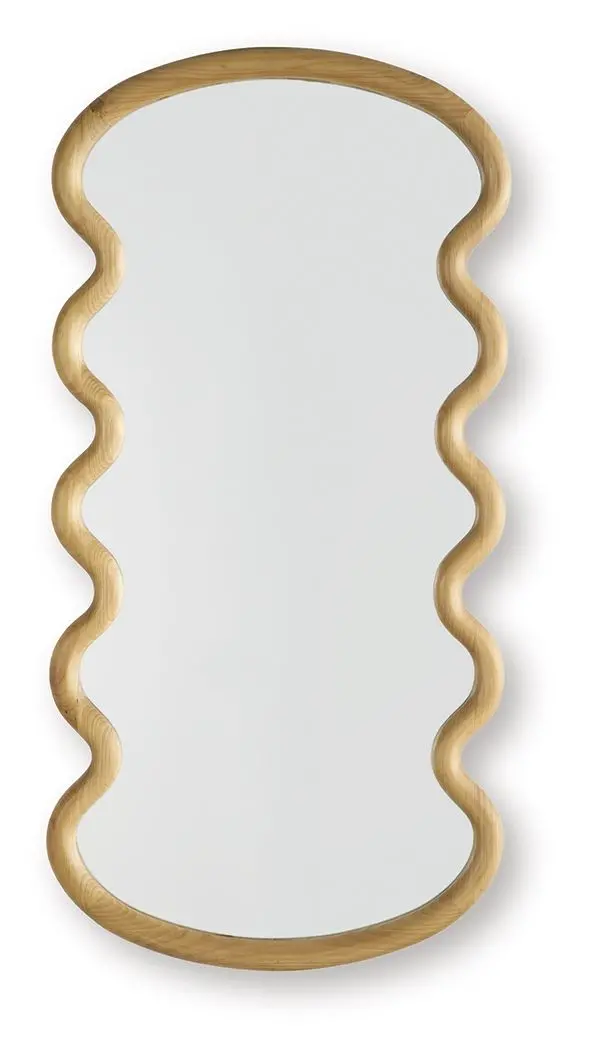 Serendis Warm Brown Framed Accent Mirror