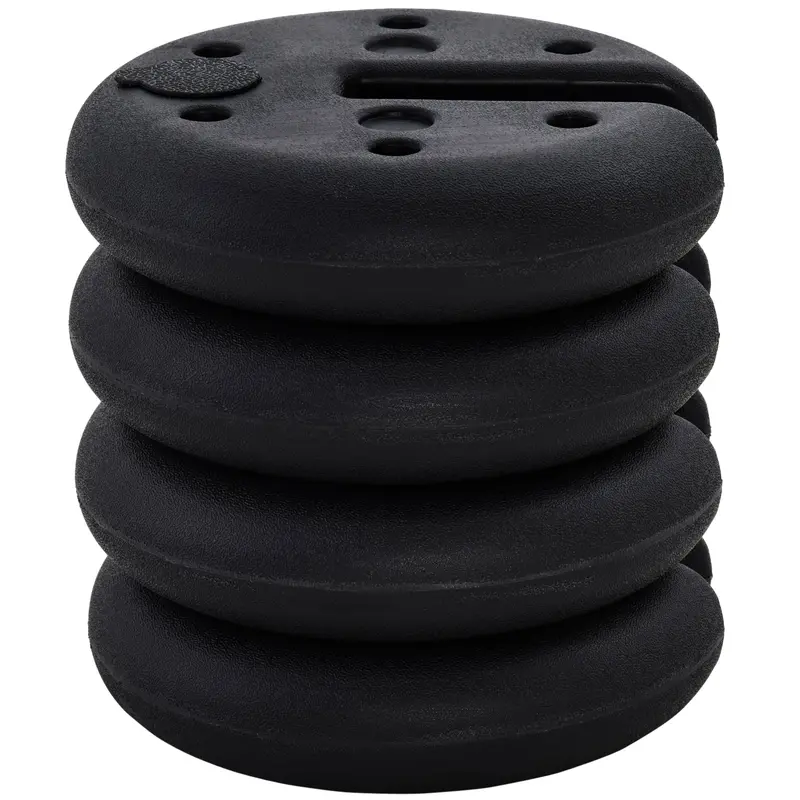 Set of 4 Sand-Fillable Gazebo Leg Weights – Heavy-Duty Marquee and Canopy Stabilizers