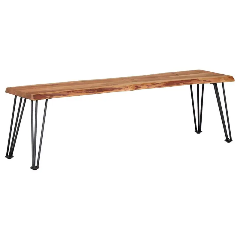 Sherman Natural Acacia Wood Dining Bench