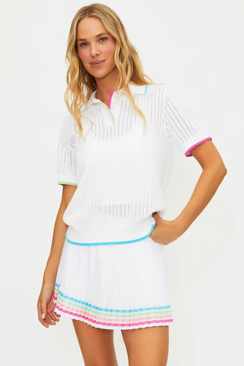 Sia Hibiscus Cove White Top