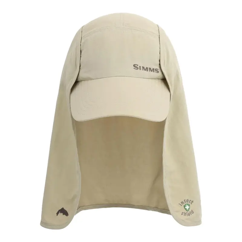 Simms BugStopper SunShield Cap – Insect-Repellent, UV-Protective Hat