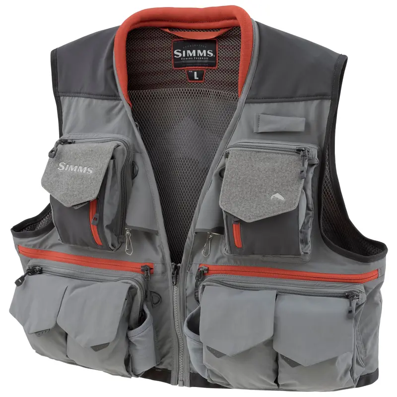 Simms Guide Series Fishing Vest for All-Day Comfort