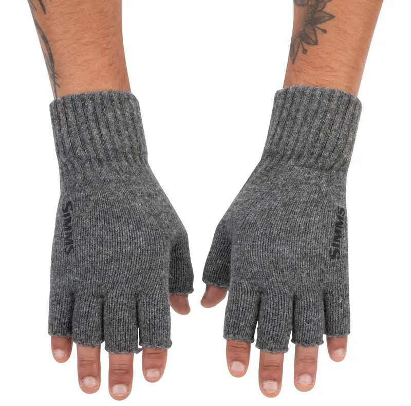 Simms Merino Wool Half-Finger Mitts