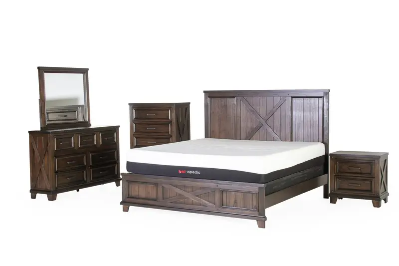 Six-Piece Queen-Size Bedroom Ensemble