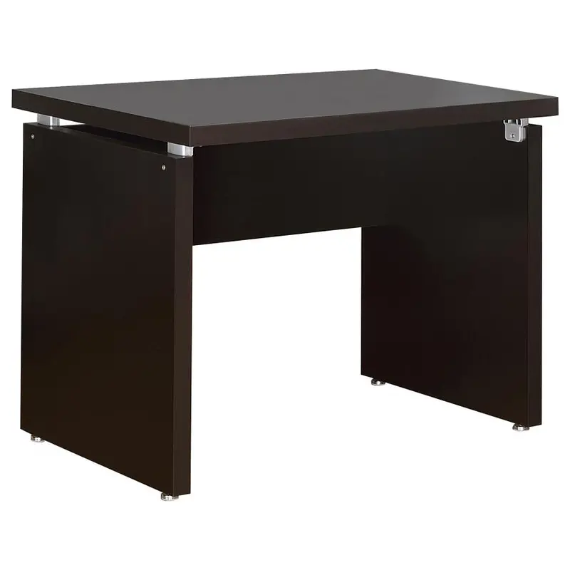 Skylar Cappuccino Engineered Wood Writing Desk