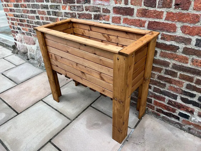 Somerford Raised Garden Planter by Charles Taylor – 104cm Length