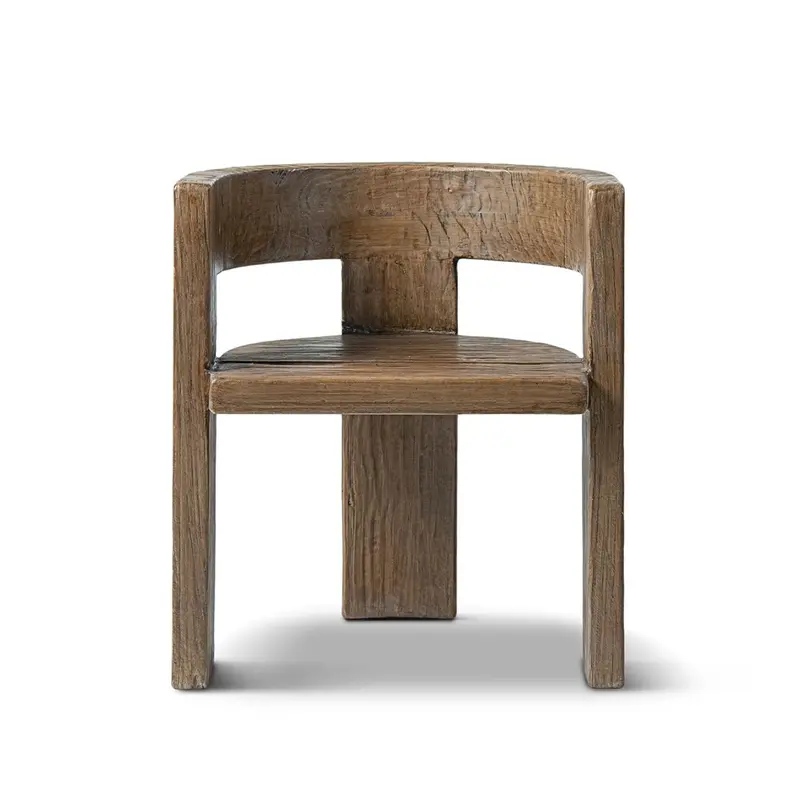 Soren Curved Accent Dining Chair – Ergonomic Upholstered Seat