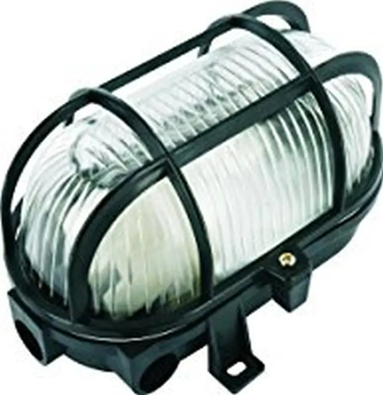 Status Halogen Bulkhead Light Fixture for Indoor/Outdoor Use