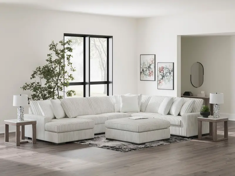 Stupendous Right-Arm Facing Corner Chaise for Custom Sectional Layouts