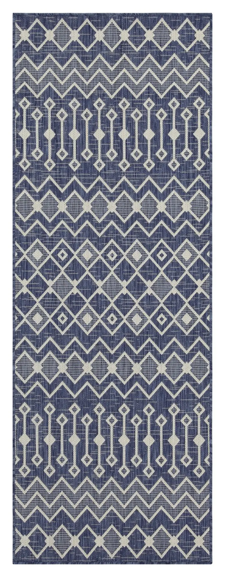 Sunshine 2’7″ x 7’3″ Indoor/Outdoor Polypropylene Area Rug