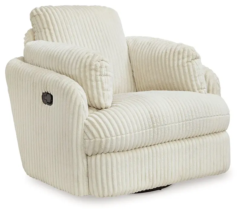Tie-breaker Swivel Glider Recliner with Smooth Rotation and Relaxation Support