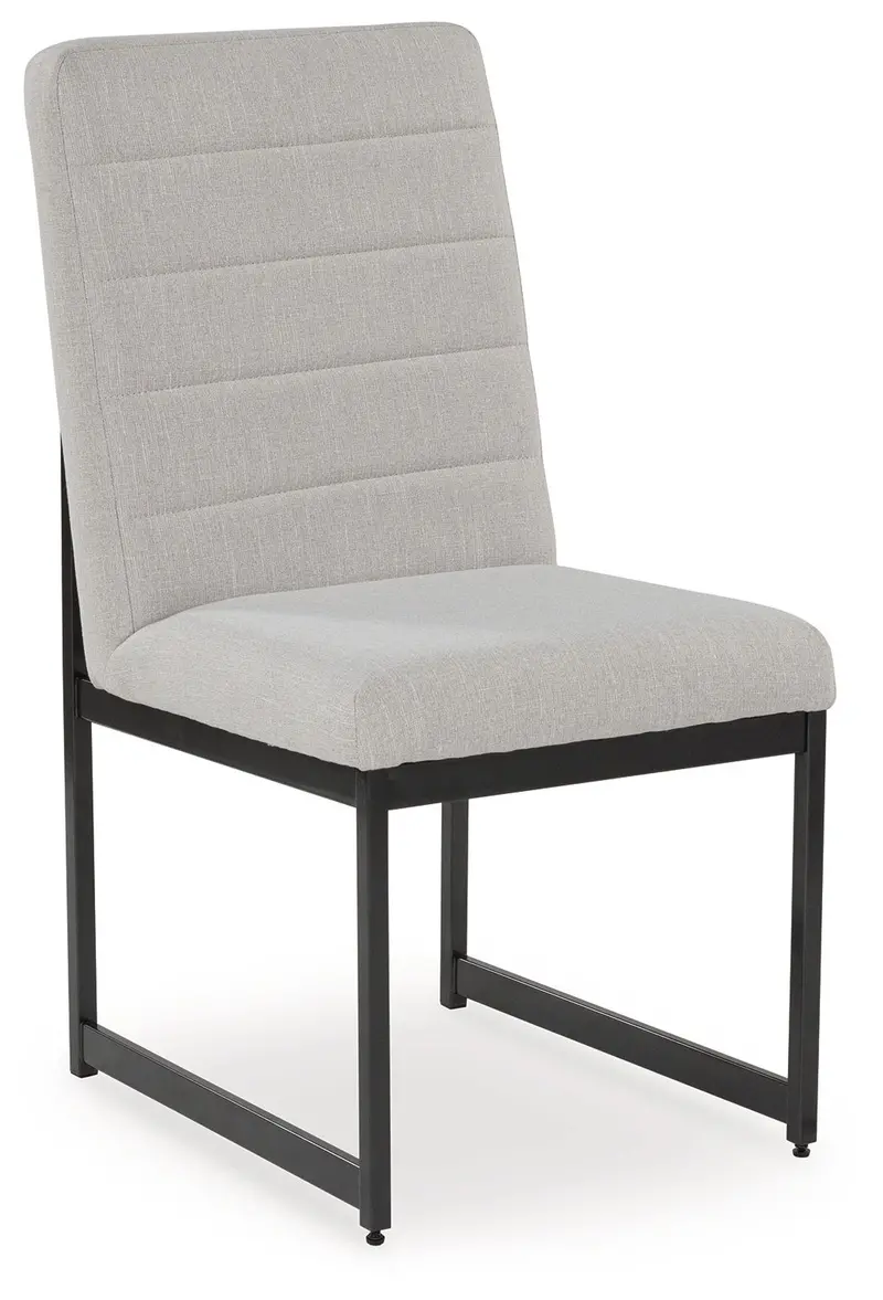 Tomtyn Light Brown Upholstered Dining Chairs (2-Pack)