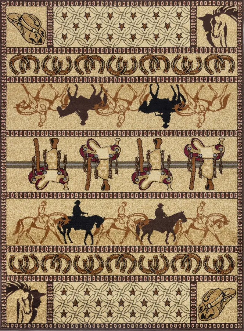 Tribes GC_YLS4009 Southwestern Area Rug