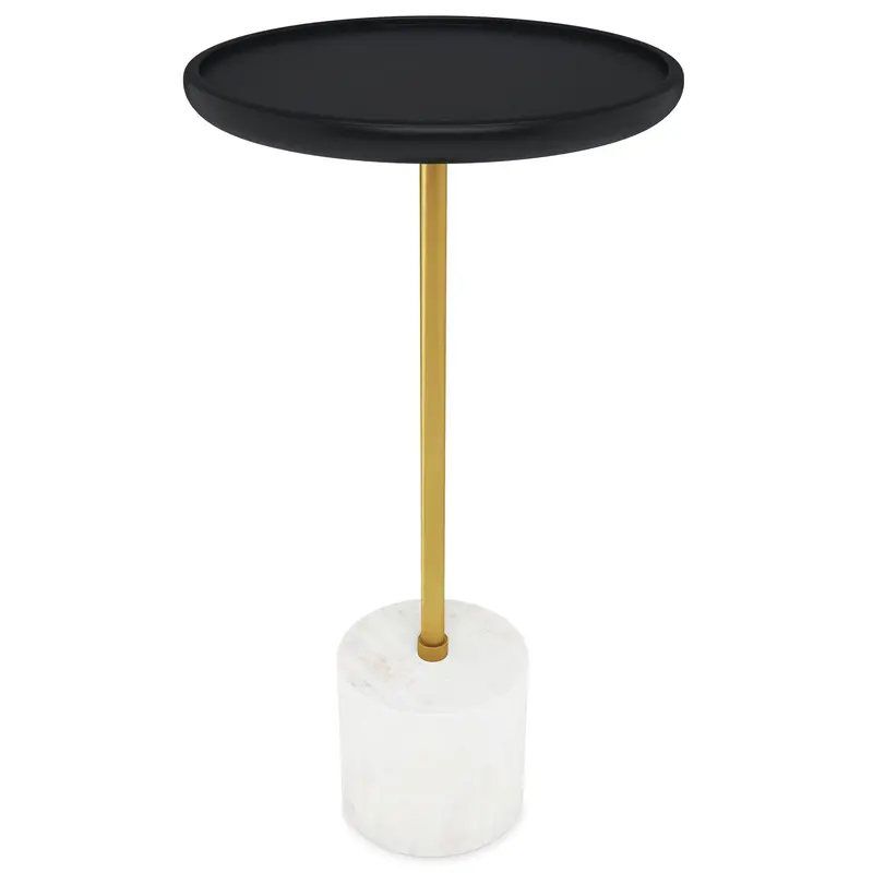 Turner Side Table – Slim Profile Table with Shelf Storage