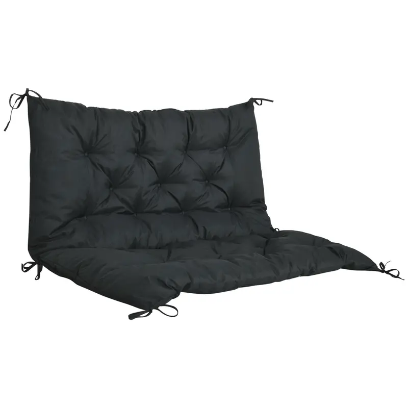 Two-Seater Outdoor Bench Cushion Set – Soft, Weather-Resistant Upholstery