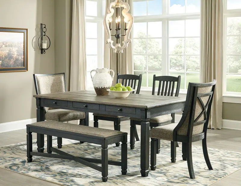 Tyler Creek Standard-Height Dining Table and Chair Set