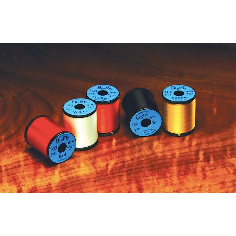 Uni Big Fly Thread – Heavy-Duty 6/0 Thread for Large Streamers and Saltwater Flies