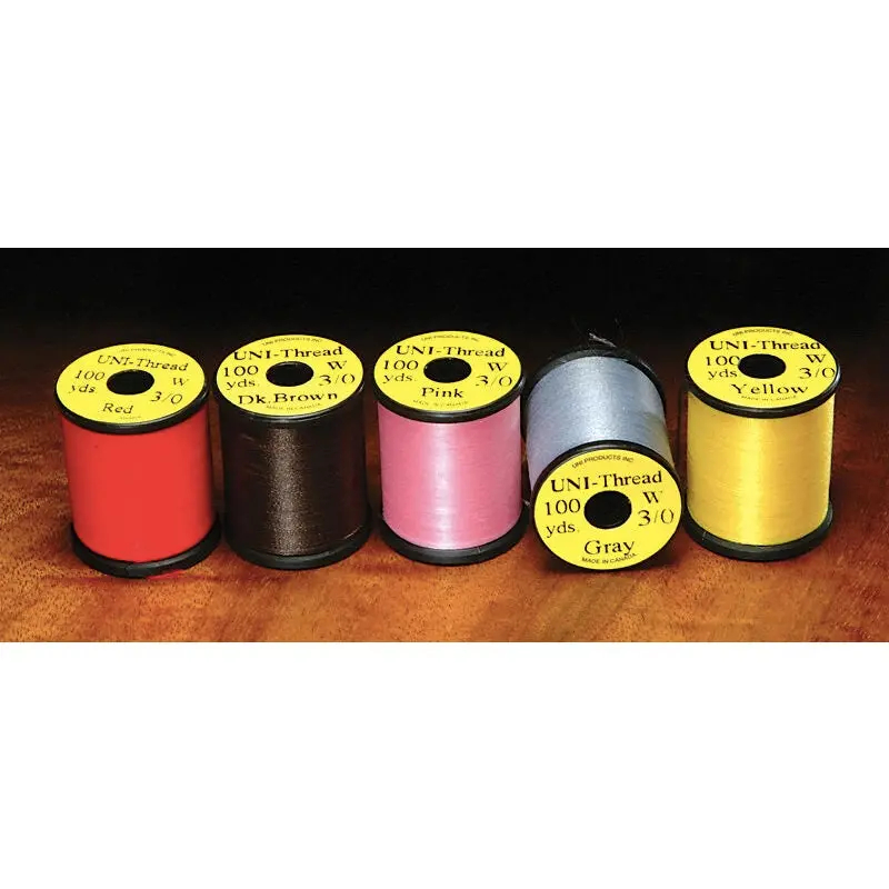 Uni Waxed Fly Tying Thread – Strong, Smooth, and Knot-Secure