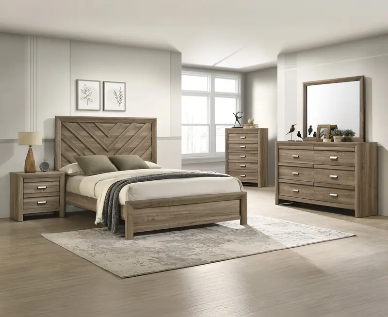 Valor Light Brown Dresser
