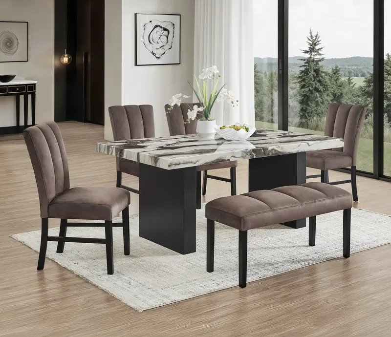 Vega Fabric-Upholstered Dining Side Chair
