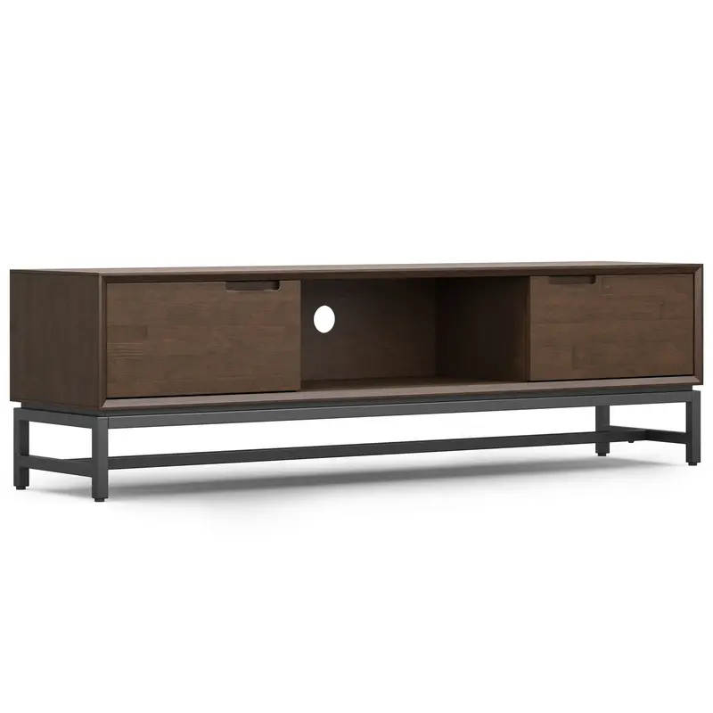 Walnut Brown Low TV Stand – Banting Series