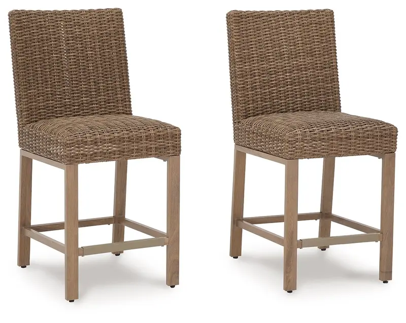 Walton Bridge Driftwood Barstools (Set of 2)