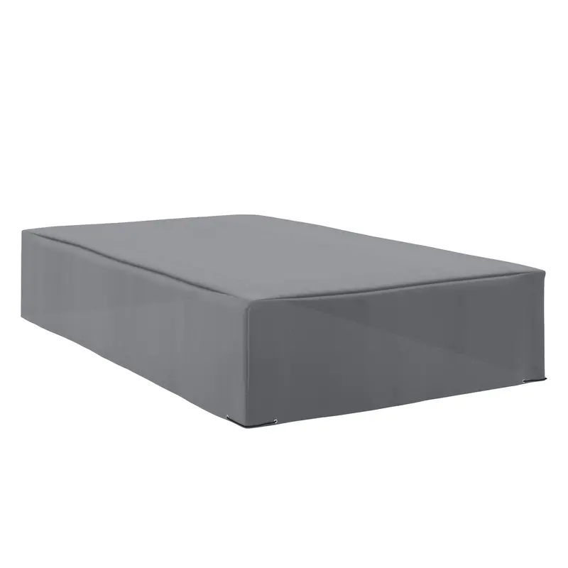 Waterproof & UV-Resistant Garden Furniture Cover – Fits 245 x 165 cm Rattan Sets (Grey)