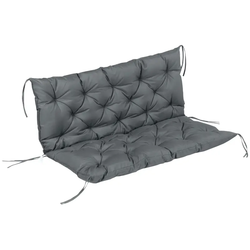 Weather-Resistant Garden Bench Cushion – Soft Foam Seat Pad for Outdoor Seating