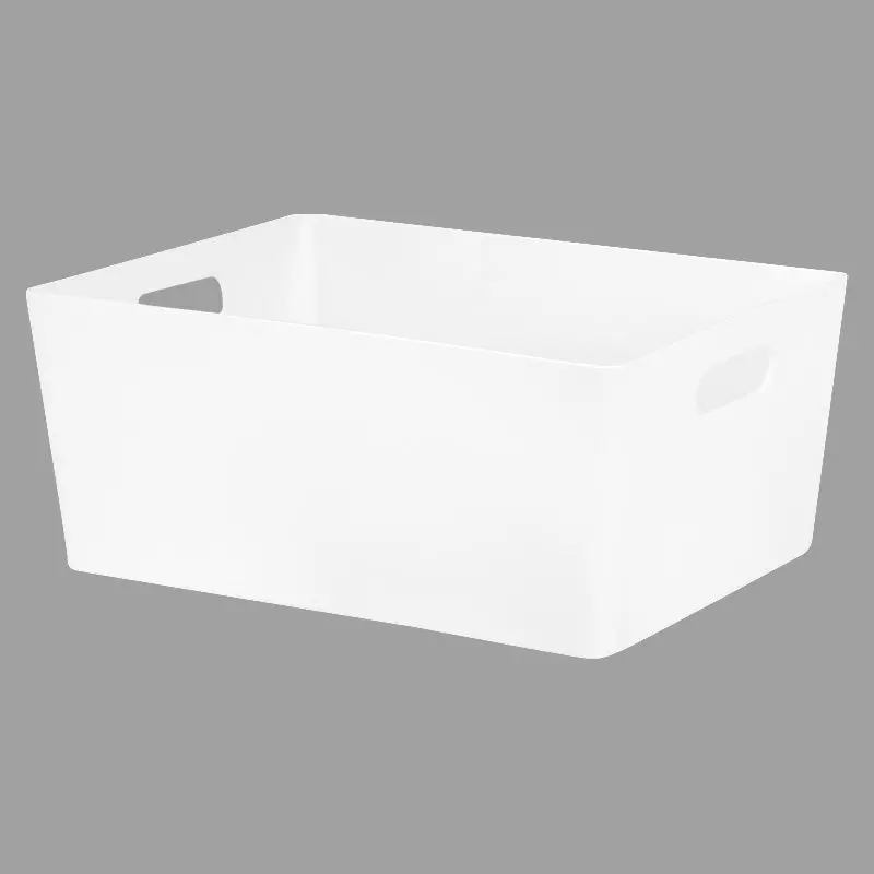 Wham Studio White Basket – 11.5L Lightweight Storage Container