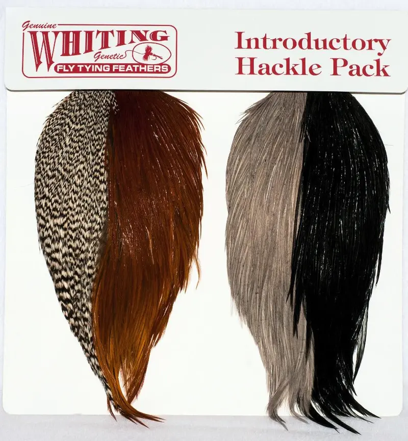 Whiting Farms Beginner Hackle Starter Pack