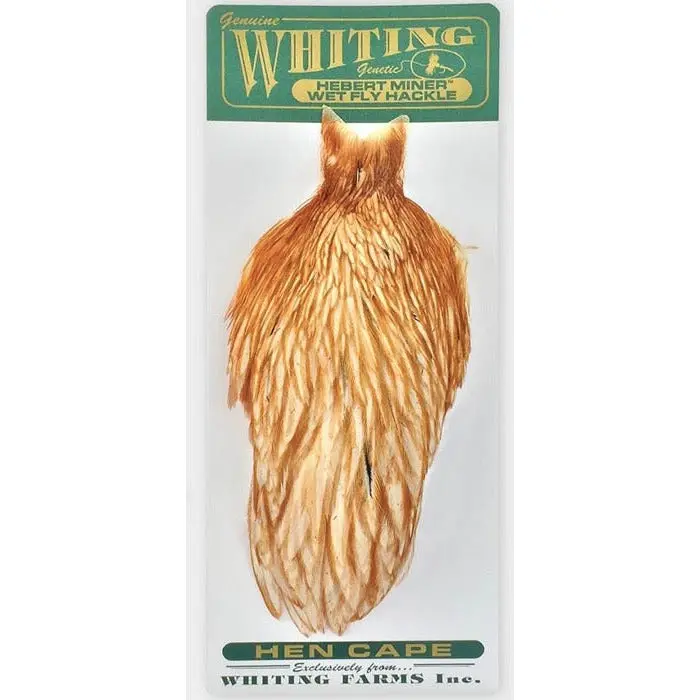 Whiting Farms Hebert Miner Hen Cape Feathers