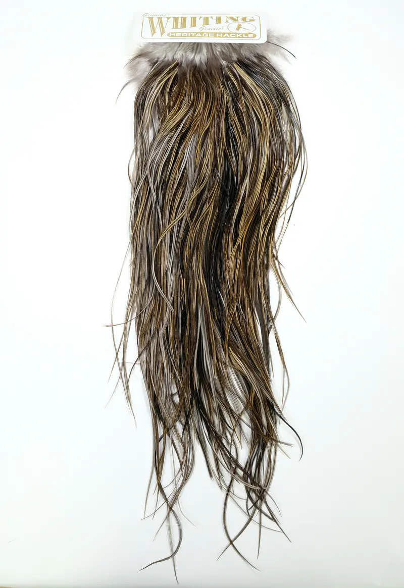 Whiting Farms Heritage Hackle Saddle Feathers