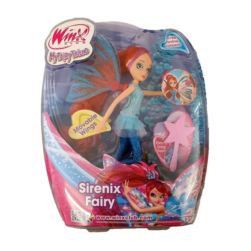 Winx Club Fairy Figure Toy – Blue Character Collectible