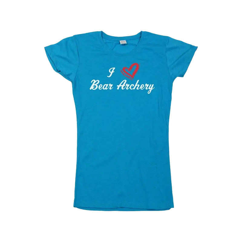 Women’s Love Bear Archery T-Shirt – Playful Bear Design with Vintage Appeal