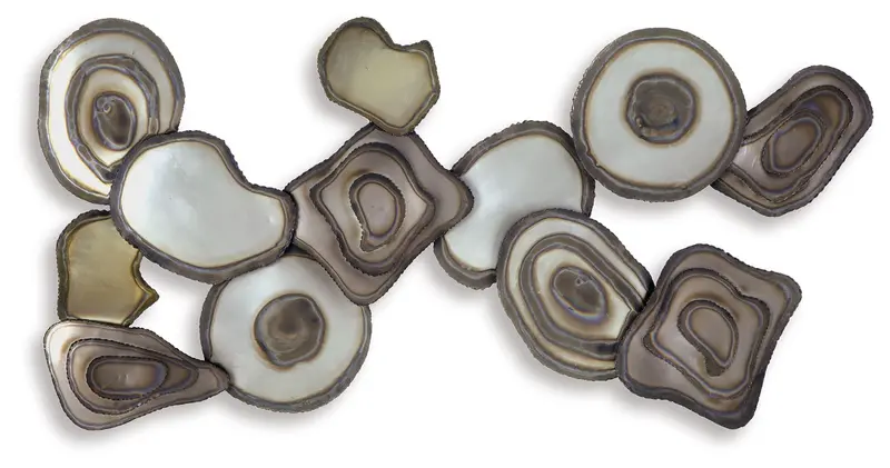 Worthman Abstract Wall Art Piece for Living Room or Bedroom Decor