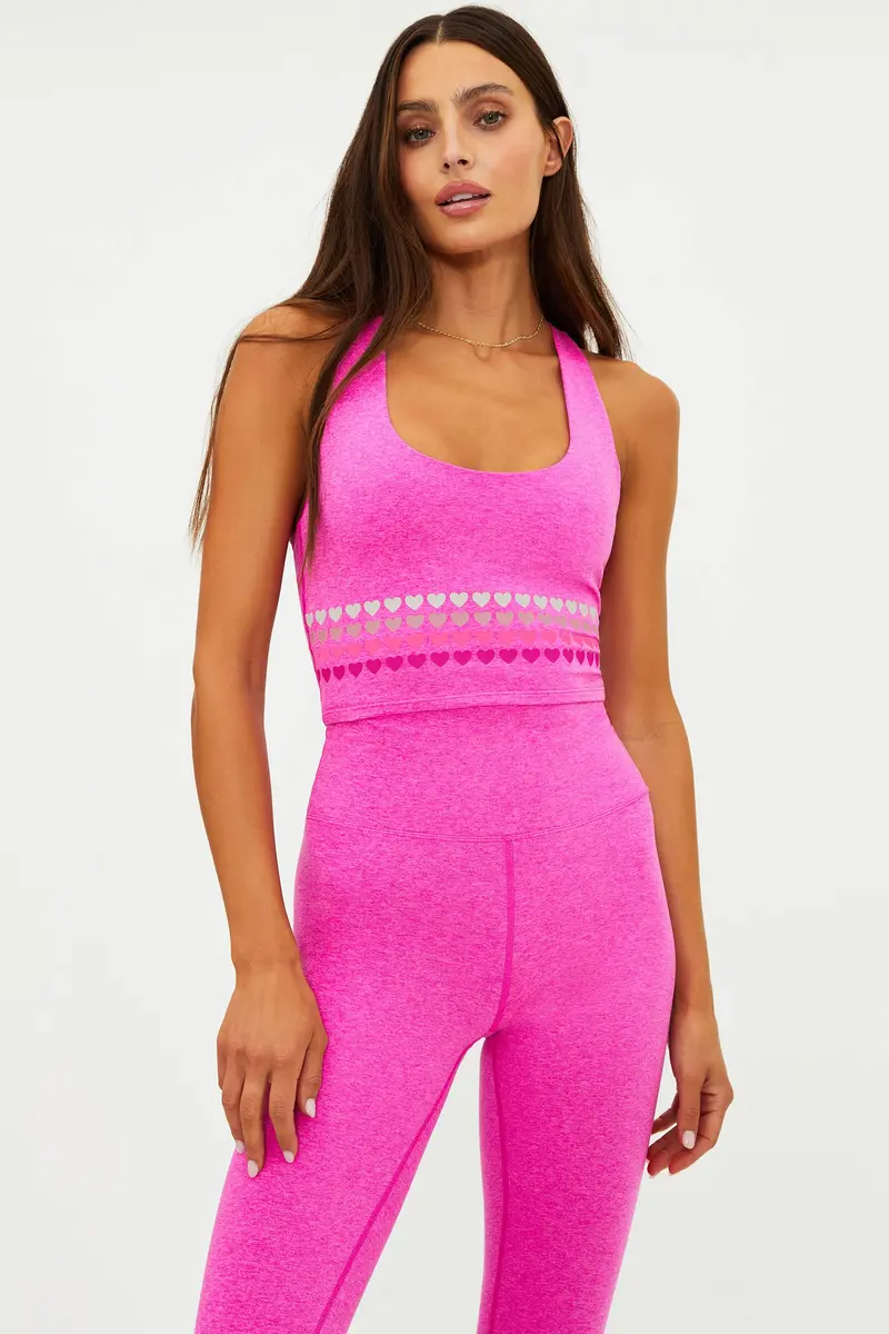 Yara Electric Pink Soft Serve Crop Top