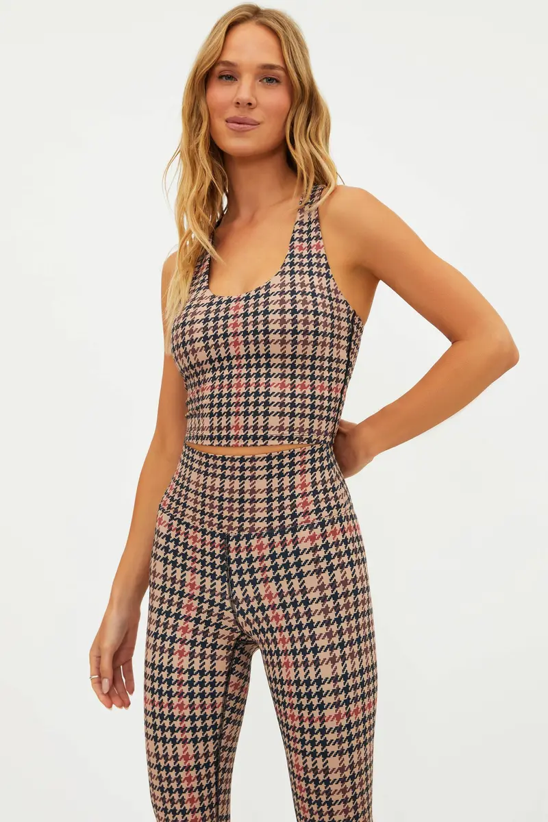 Yara Midnight Houndstooth Top