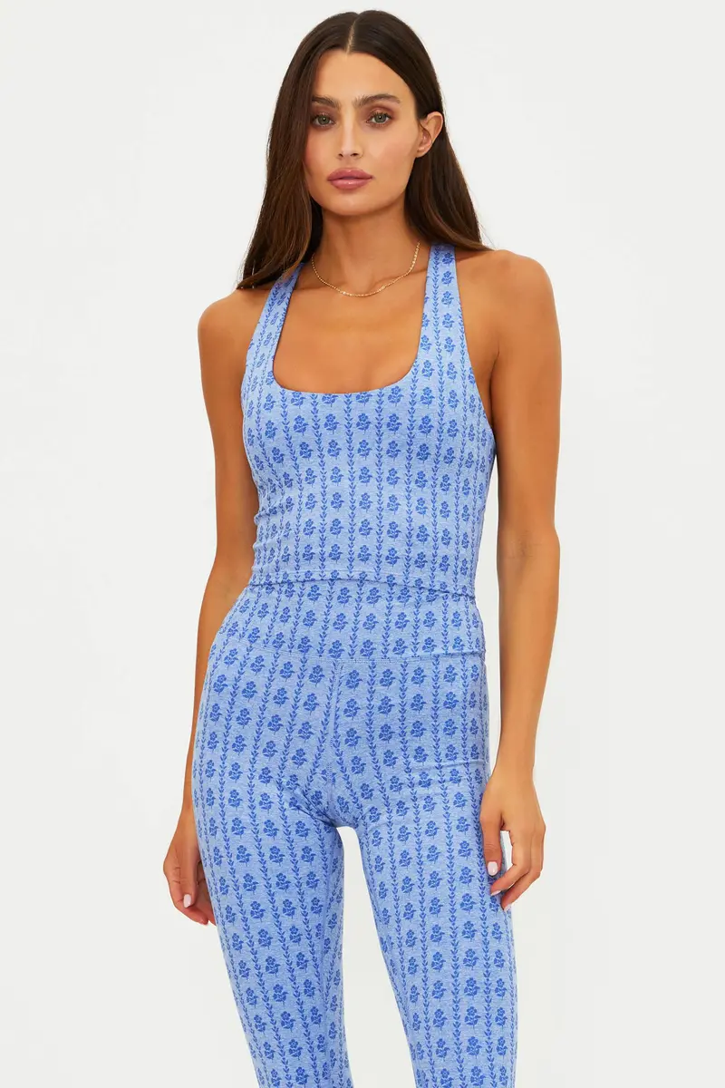 Yara Soft-Fabric Top – Sapphire Soft Serve