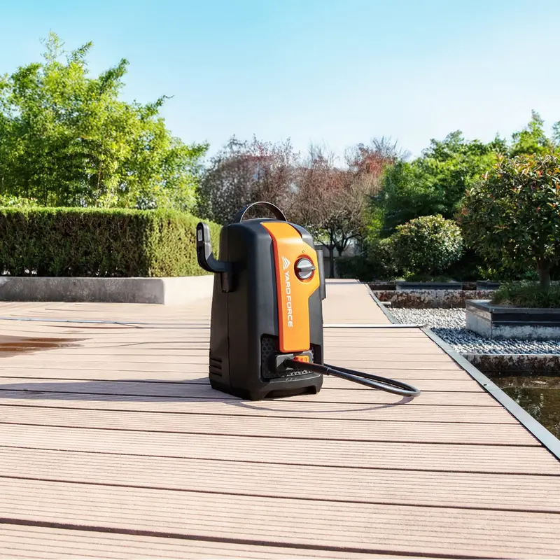 Yard Force 1600W Electric High-Pressure Washer for Driveways and Patios