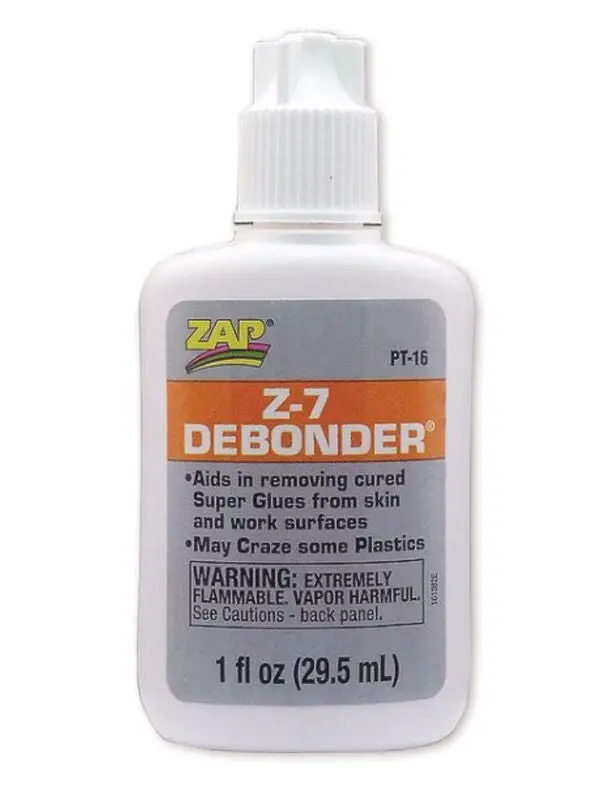 Zap Z-7 Cyanoacrylate Debonder – Fast Adhesive Remover